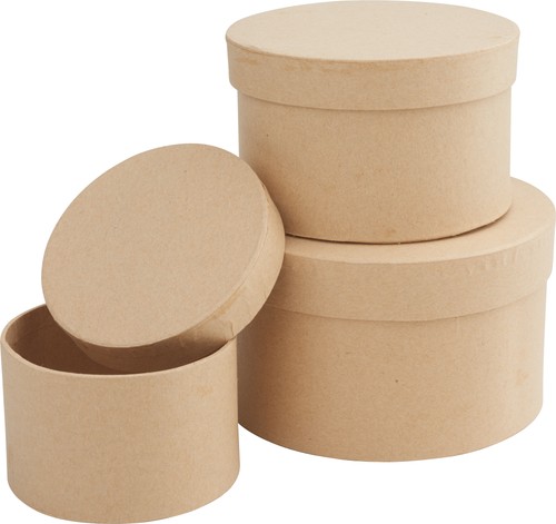 Scatole vbs rotonde set 3 - vbs,