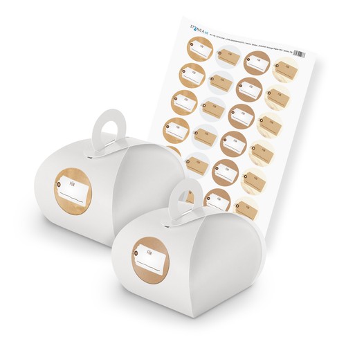 Itenga set etichette vintage - itenga,