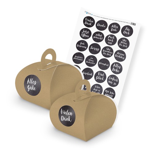 Itenga set frasi vintage carta - itenga,